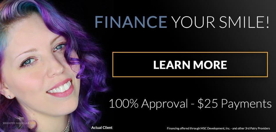 tooth contouring and dental veneer financing